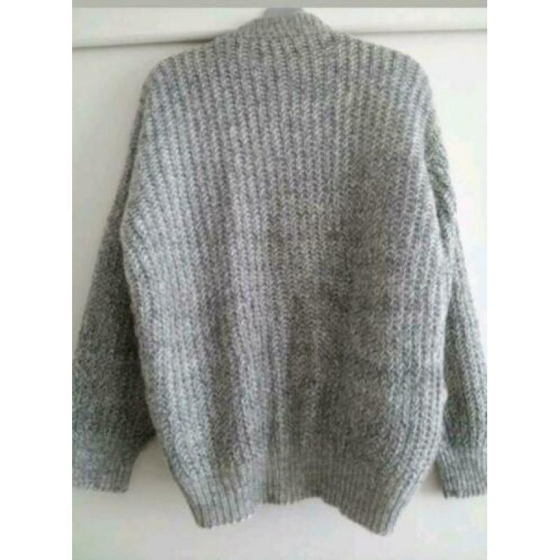 Nieuw grijs bruin warm vest maat XXL