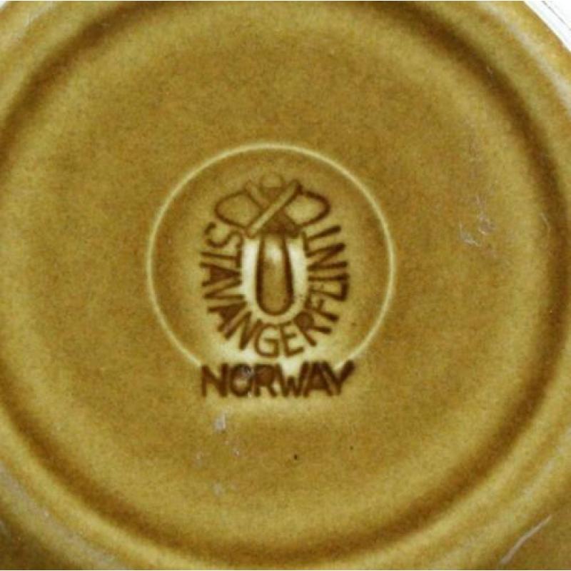 Stavangerflint Noorwegen design 1960's kom