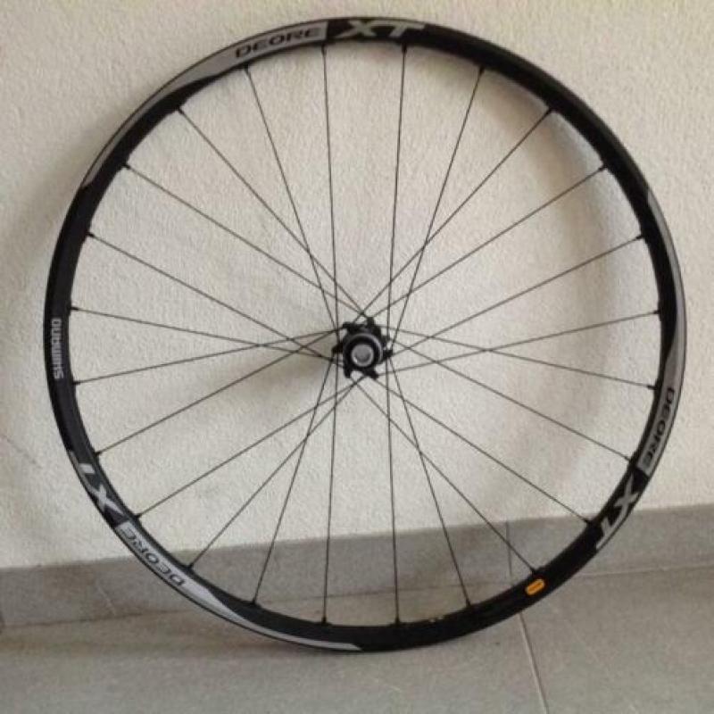 Shimano XT wielset en voorwiel - MTB of Cyclocross