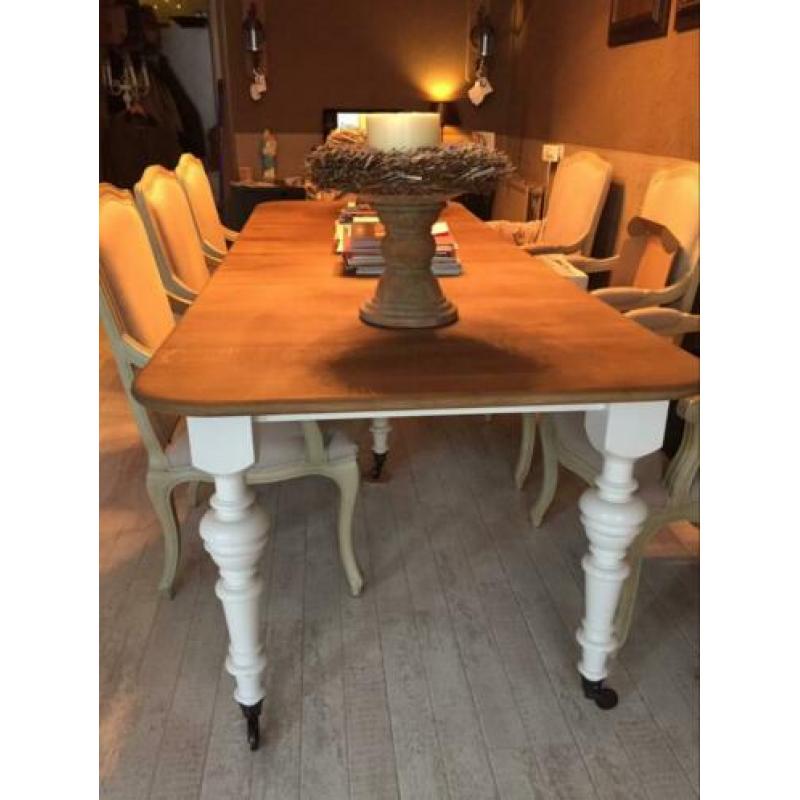 Eettafel eiken 240 x 100