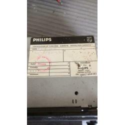 Philips auto radio jaren 80