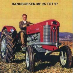 Werkplaatshandboeken, onderdelenboeken MF, Ferguson trekker
