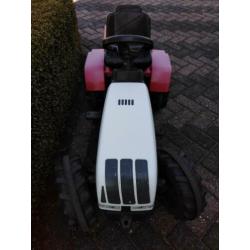 traptraktor met aanhanger