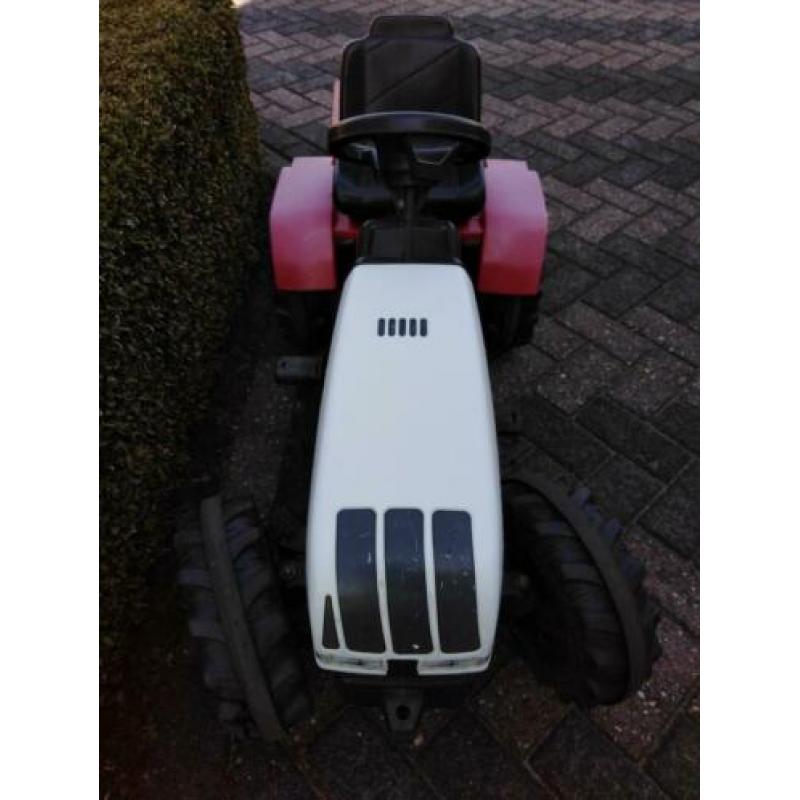 traptraktor met aanhanger