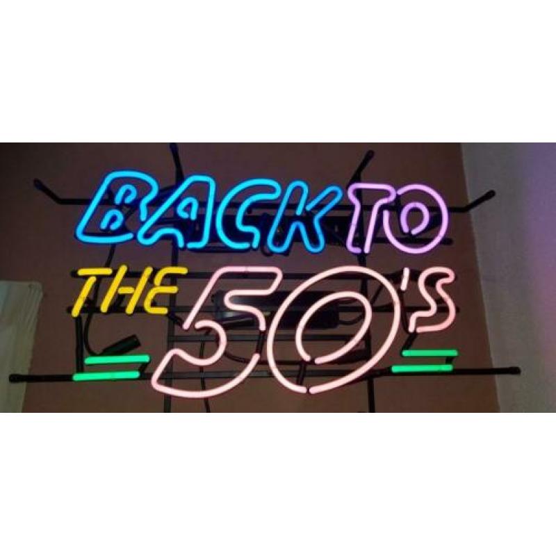 50 's neonverlichting neon lamp fifties sixties retro design