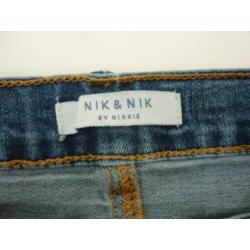 Nik & Nik by Nikkie denim rok rokje blauw maat 152 (12)