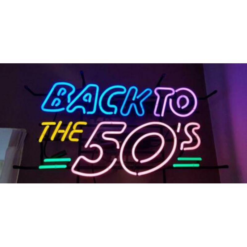 50 's neonverlichting neon lamp fifties sixties retro design