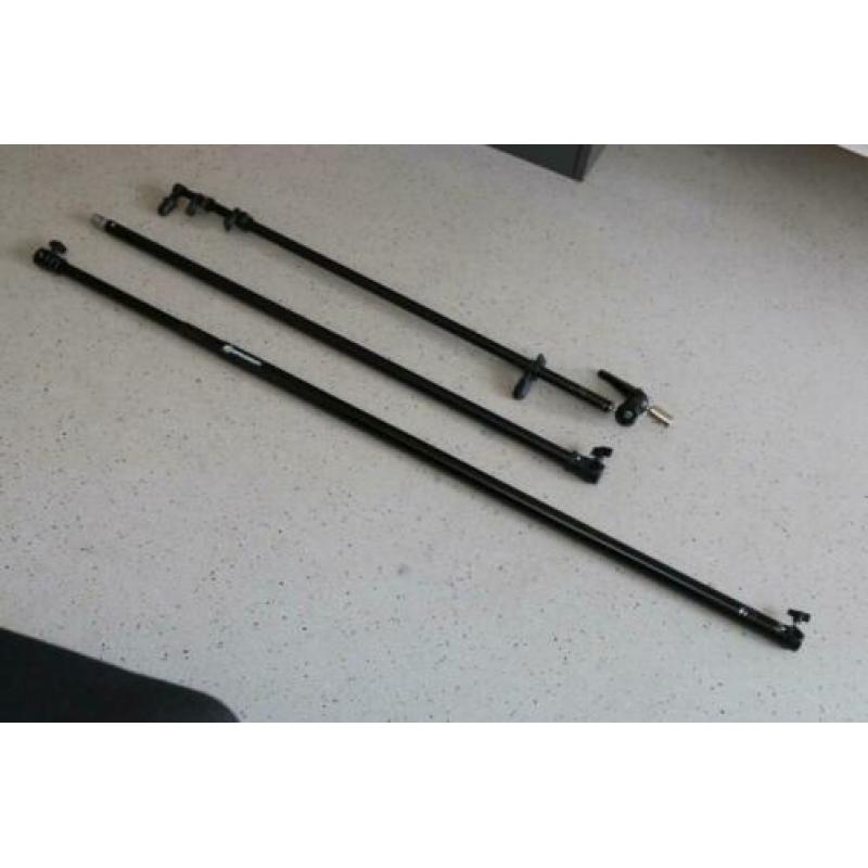 2x statief 3x flitsparaplu beugel voor bevestiging 3x stang