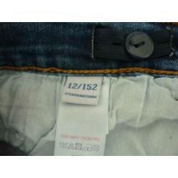 Nik & Nik by Nikkie denim rok rokje blauw maat 152 (12)