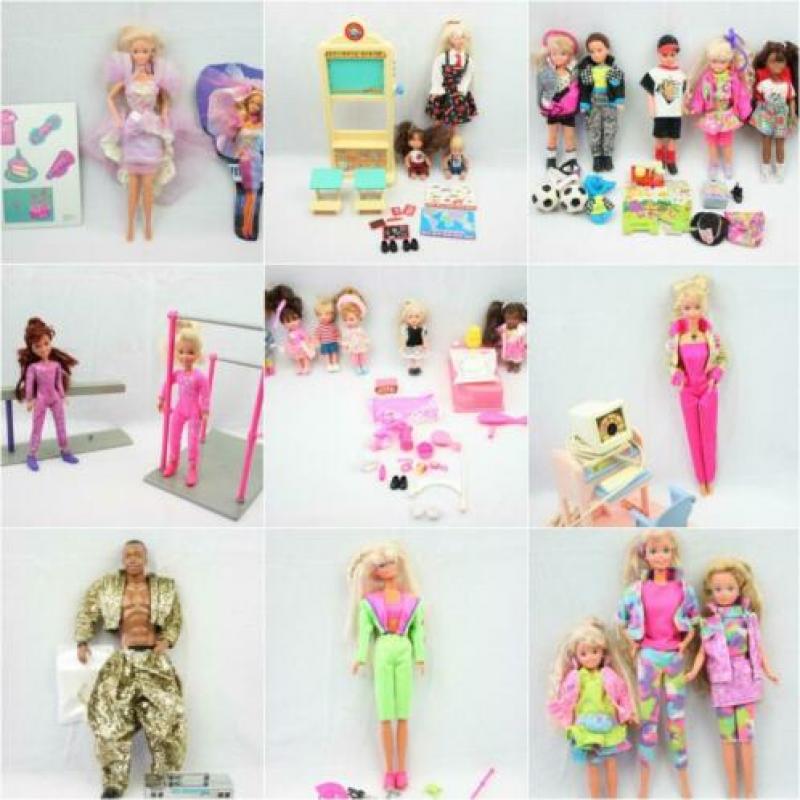 1989 Dance Magic Ken pop + barbie dance magic jurk