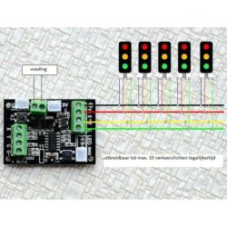 MAOS - Verkeerslichtmodule NL / D voor LED (507)