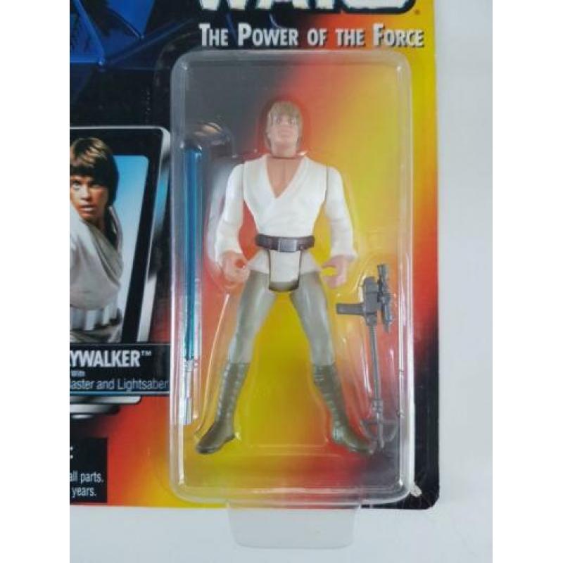 Star Wars POTF Red Photo Luke Skywalker Grappling Blaster