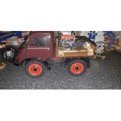 Unimog Mercedes 1:18 Schucko Alleen de wagen is te koop