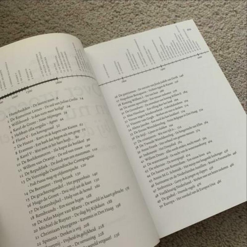 Geschiedenis boek