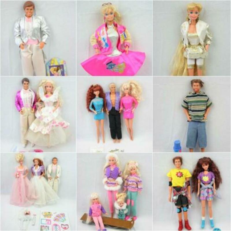 1989 Dance Magic Ken pop + barbie dance magic jurk
