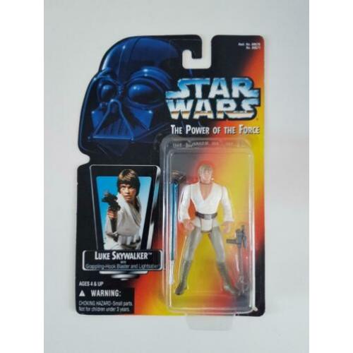 Star Wars POTF Red Photo Luke Skywalker Grappling Blaster