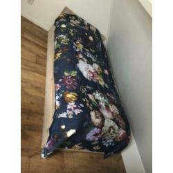 Essenza Fleur dekbedovertrekset donkerblauw eenpersoons