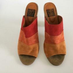Yoli Taft shoes 38 leren pumps slippers mooi in 3 kleuren
