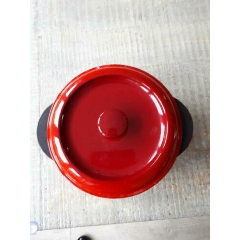 Zware gietijzeren pan. Made in france