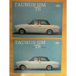 Ford Taunus 1951 en Taunus 12 M ( Wereldbol ) en 12 M latere