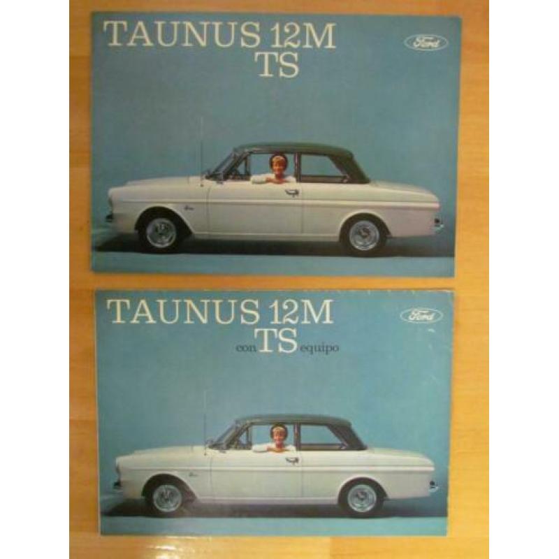 Ford Taunus 1951 en Taunus 12 M ( Wereldbol ) en 12 M latere