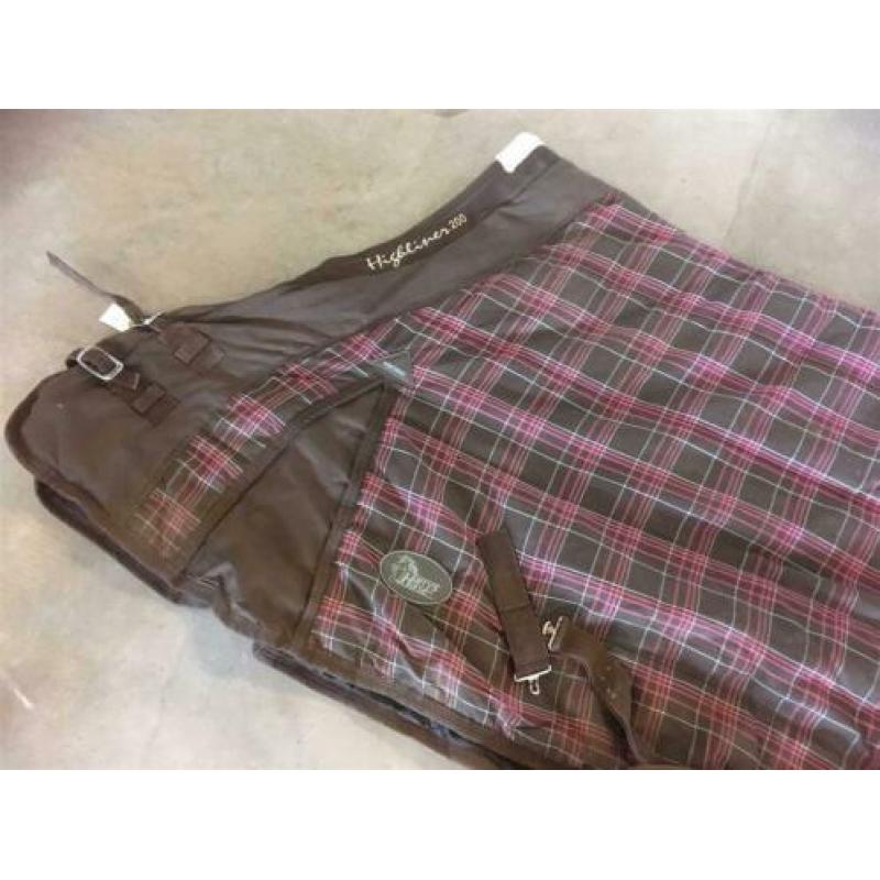 Harry's Horse winterdeken Highliner 200 | Bruin/roze | 215