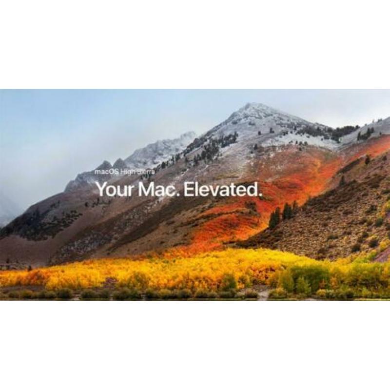 macOS High Sierra 10.13.6+Mojave 10.14.6 Installatie USB OSX