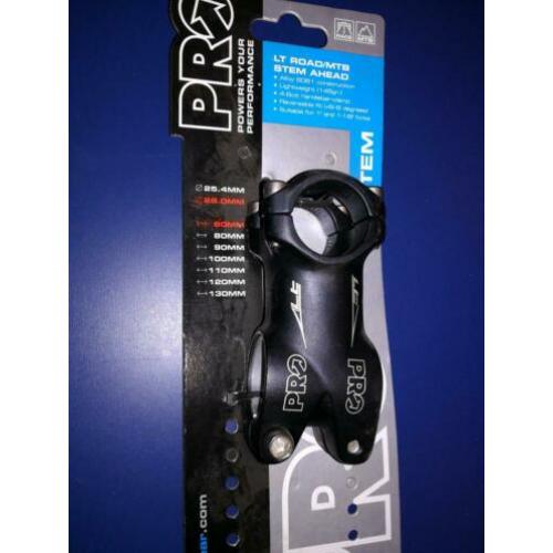 NIEUW PRO LT road/mtb stem ahead