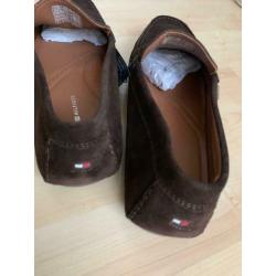 Tommy Hilfiger leren suede loafer/instapper maat: 43 nieuw