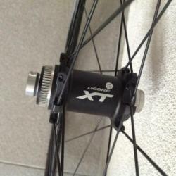 Shimano XT wielset en voorwiel - MTB of Cyclocross