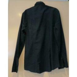 blauw easy iron overhemd maat M