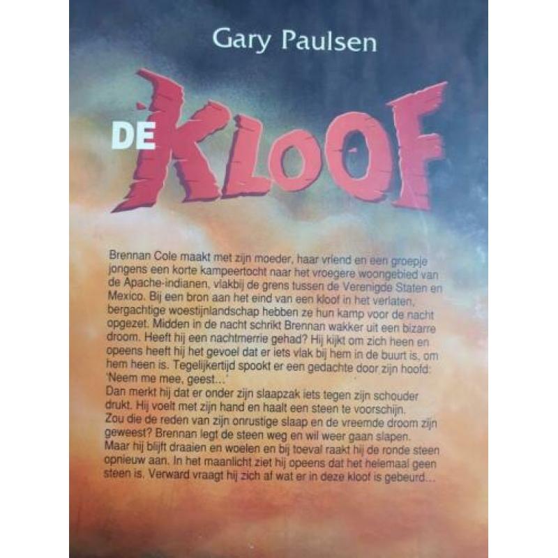 3 Gary Paulsen boeken : De kloof / Over de grens / Het spoor