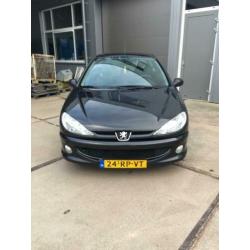 Peugeot 206 1.4 X-line 3D 2005 Zwart