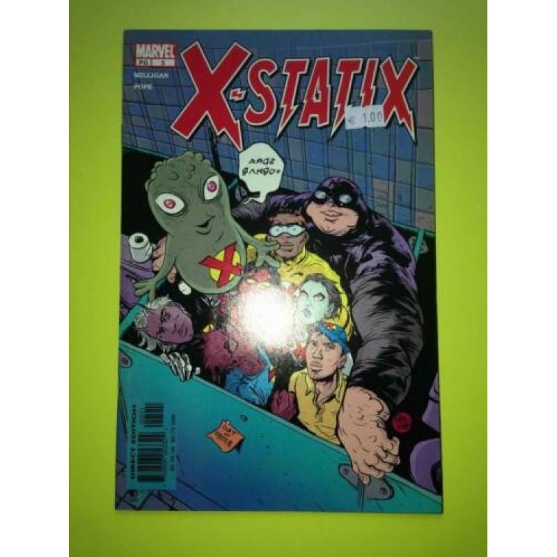Marvel Comics X-Statix # 5 t/m 11 - 17 t/m 20 (Amerikaans)