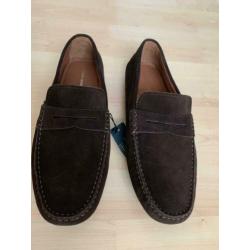 Tommy Hilfiger leren suede loafer/instapper maat: 43 nieuw