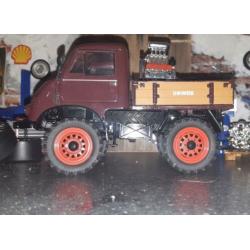 Unimog Mercedes 1:18 Schucko Alleen de wagen is te koop