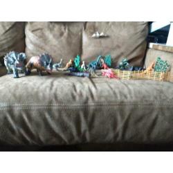 Speelgoed dino's ( 21 stuks )