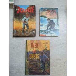 3 Gary Paulsen boeken : De kloof / Over de grens / Het spoor