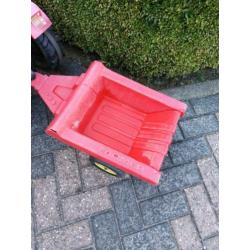 traptraktor met aanhanger