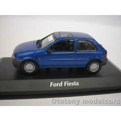 Ford Fiesta 1995 Blauw Metallic 1/43 Maxichamps