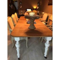Eettafel eiken 240 x 100