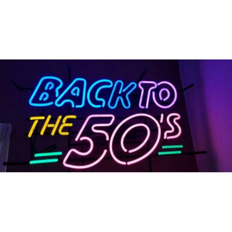 50 's neonverlichting neon lamp fifties sixties retro design