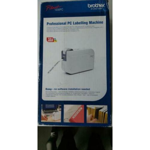 Brother labelling machine P-touch 1230PC