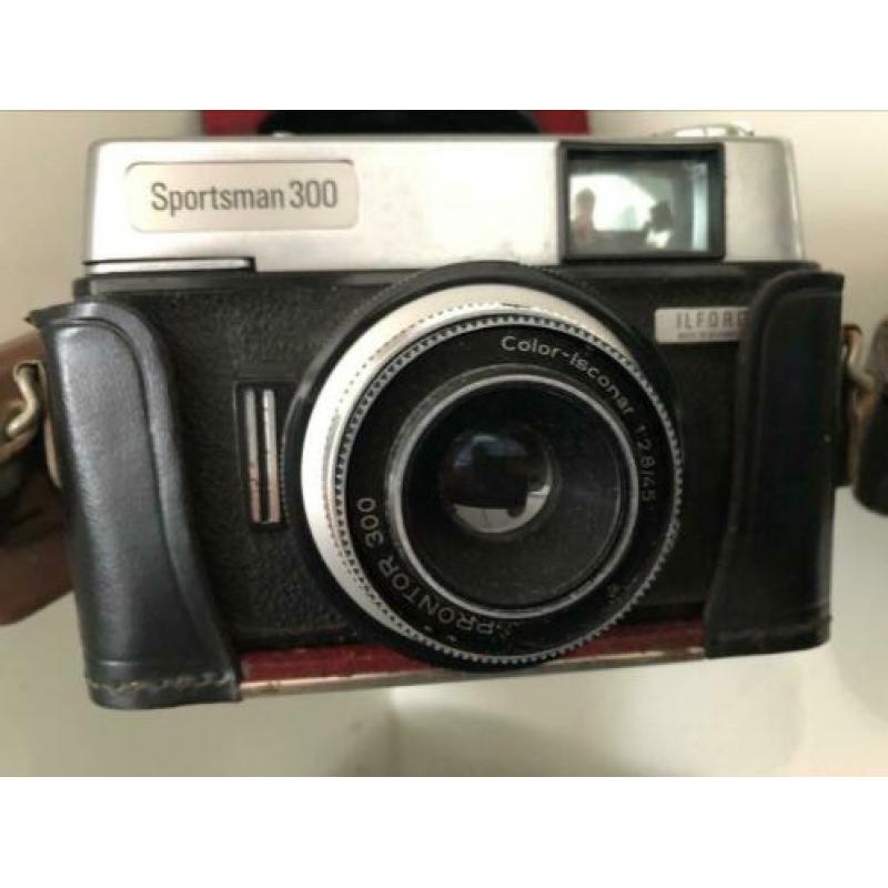 Ilford sportman 300 kleinbeeldcamera vintage