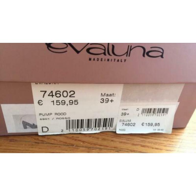 Rode pumps suede evaluna 39