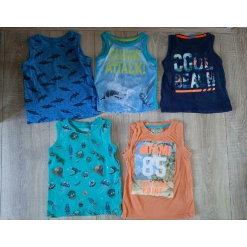 Jongens zomer kleding maat 98-104