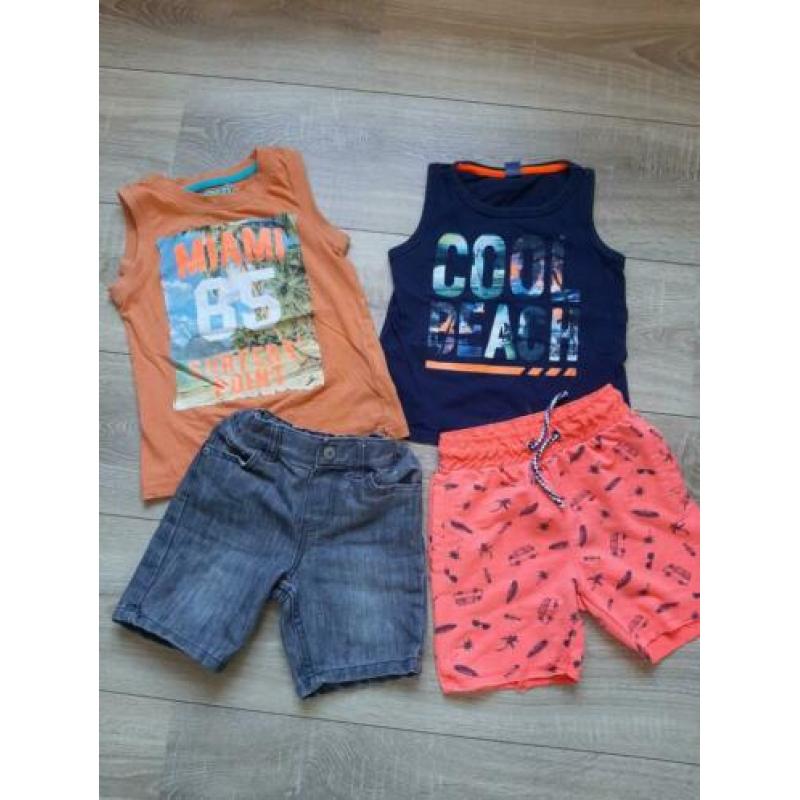 Jongens zomer kleding maat 98-104