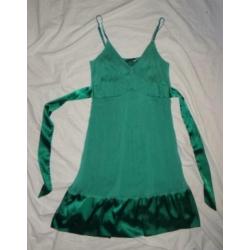 Leuke groene STEPS jurk