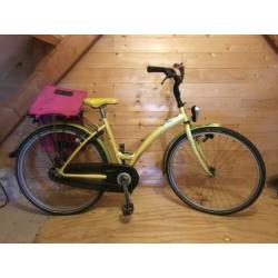 Meidenfiets Batavus Geel 26 inch