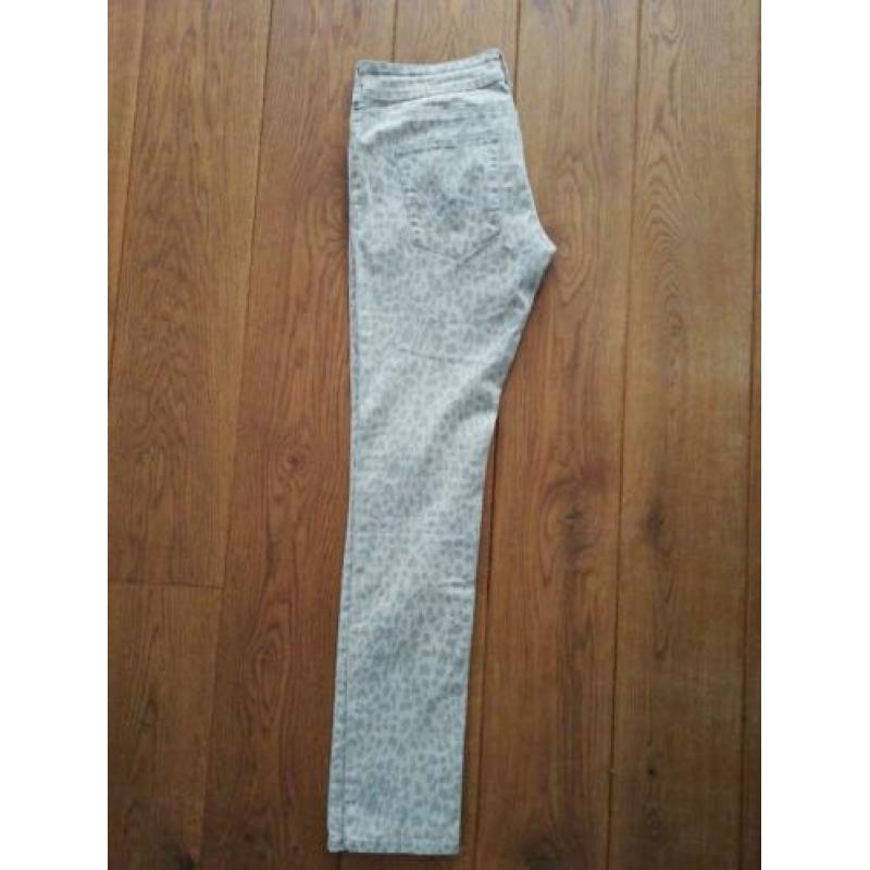 Circle of trust broek Lodi, green leopard, Mt 29